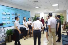 南京市殡葬行业领导莅临太阳集团电子游戏集团，参观并指导