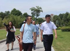 浦东水务和长桥山庄领导考察福寿园和太阳集团电子游戏集团